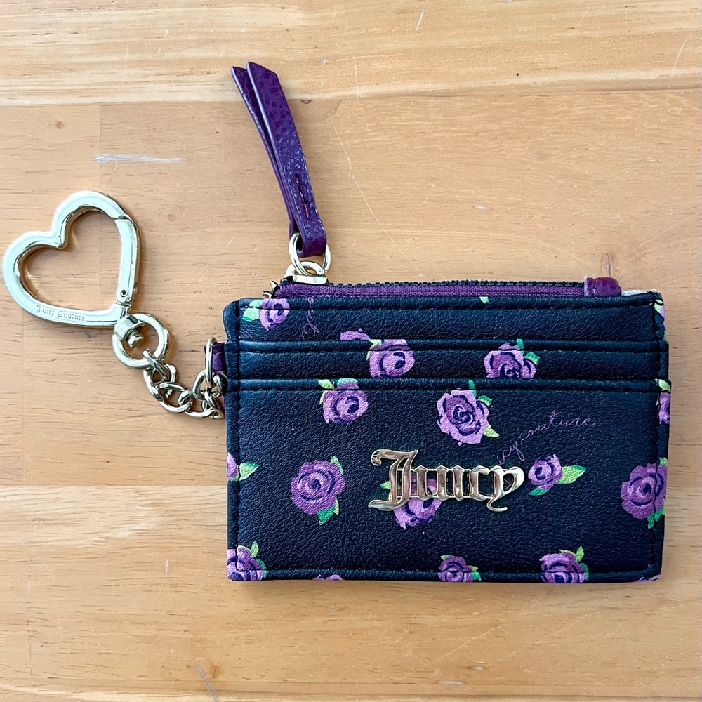 Juicy Couture Mini Wallet Keychain